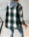 Veste Chemise à Capuche | Tendance & Confort | Motif Carreaux