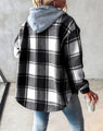 Veste Chemise à Capuche | Tendance & Confort | Motif Carreaux