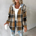 Veste Chemise à Capuche | Tendance & Confort | Motif Carreaux