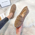 Mocassins Arielle Pelucheux Avec Semelle Antidérapante - Volmena™