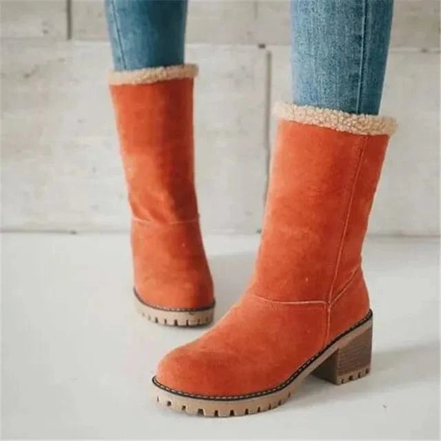 Bottes mi-hautes en laine - Confort et style - Volmena